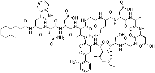 達托霉素Daptomycin 103060-53-3